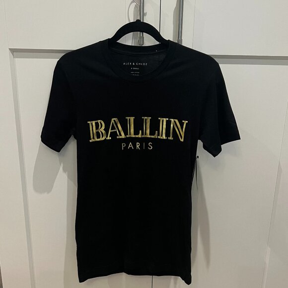 NWT Alex & Chloe Ballin Paris T-shirt - Picture 8 of 9